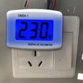thumbnail image 2 of Probador voltaje enchufe voltímetro Digital DM55-1 CA 80-300V pared plana 110V 220V, 2 of 9
