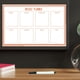 thumbnail image 1 of Juego de calendario de Pizarra DYNWAVEMX con marcador Borrado en seco, 1 of 8