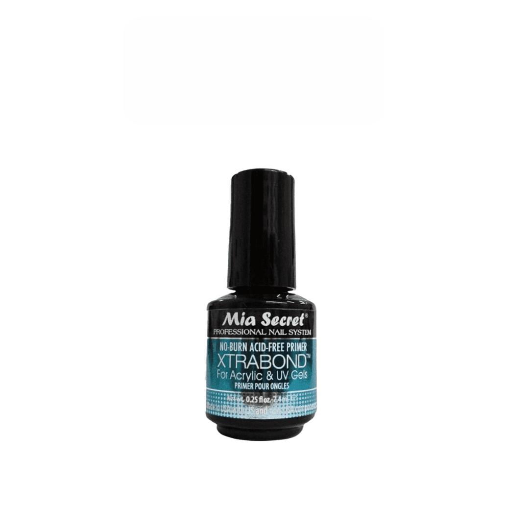 Mia Secret - Liquid Monomer 0.5 fl oz. + Clear Acrylic Powder 0.25 oz + Nail Prep 0.25 fl oz.+ Xtrabond 0.25 fl oz. + Luxury Base & Top Gel + Gel Cleanser 2oz - COMBO