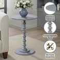 thumbnail image 4 of Convenience Concepts Palm Beach Table à Barreaux, Fini Bois Gris Pâle, 4 of 6