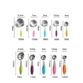 thumbnail image 2 of Measuring Spoons and Cups 18/8 Stainless Steel Measuring Cups and Spoon Set, 10 Pieces Kitchen Measures for Pastry and Baking, Thickened Handle, 2 of 5