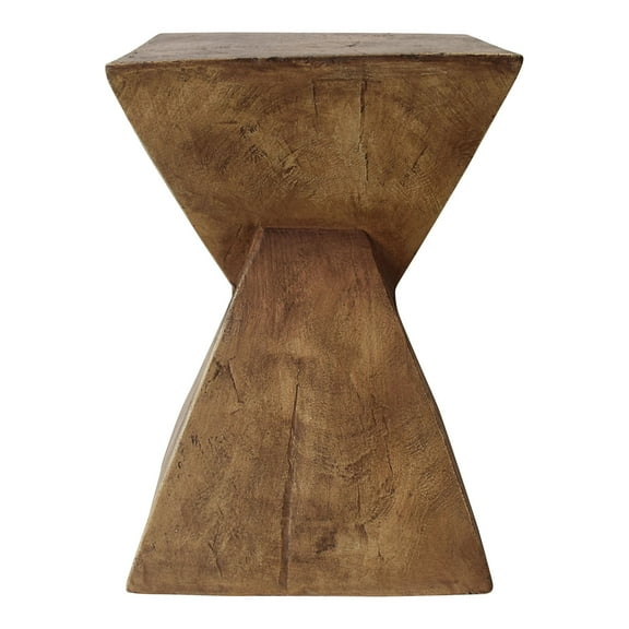 Kajsa Outdoor Light-Weight Concrete Accent Table