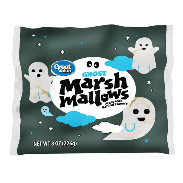 Great Value Ghostly Marshmallow, 8 oz