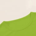 thumbnail image 5 of NOLDARES Kids Cotton T-Shirt Lightweight T Shirt Short Sleeve Boys Girls Tee Tops Classic Casual Shirts for Age 3-14 Years(Green,5-6 Years), 5 of 5