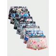 thumbnail image 2 of Boxeur pour Hommes 7 Pcs Imprimé Tropical avec Ruban à la Taille, 2 of 5