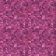 thumbnail image 1 of Ahgly Company Indoor Square Patterned Neon Pink Area Rugs, 7' Square, 1 of 1