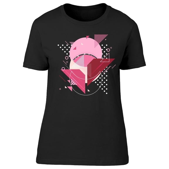 Abstract Art With Pink Colors Tee Women's -Image by Shutterstock
