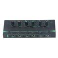 thumbnail image 1 of Amplificador de Sonido Estéreo, 6 Canales Amplificador de Sonido Estéreo Splitter de 20dB Efecto de Ganancia para Estudios de Grabación, 1 of 7