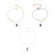 thumbnail image 3 of Minnieouse geométrica para mujer, brazalete de eslabones de cadena nupcial ajustable para vacaciones, aniversario, cumpleaños, boda, joyería de Ropa, zapatos y accesorios Miscelánea Oro rosa Minnieouse AP015797-02, 3 of 6