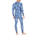 thumbnail image 3 of Men's Smith's Workwear 2-piece Thermal Set Color: Denim Camo Size: XL, 3 of 5