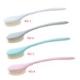 thumbnail image 4 of Advancent Cepillos para el cuerpo del baño Cepillos de cerdas de nailon para baño de mango largo Masajeador exfoliante Herramienta de Suministros de limpieza para el hogar rosado, 4 of 6