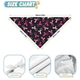thumbnail image 6 of Dog Bandana 1 Pack,Breast Cancer Bandanas for Dogs,Cat Bandana,Small/ Large Dog Bandana 2 Size,Dog Bandanas Girl Boy, 6 of 6