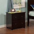 thumbnail image 2 of Atlantic Furniture Atlantic 2 Drawer Nightstand in Espresso, 2 of 4