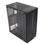 Gaming PC Desktop Computer, Transparent Design Desktop Chassis Fast Transfer Speed  Heat Dissipation High Internal Compatibility  for Office for Home