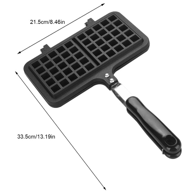 Waffle Mould Press Plate Baking Tool Waffle Maker, Waffle Baking , For Kitchen Home Kids Restaurtant