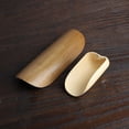 thumbnail image 4 of Cuchara de té japonesa hecha a mano, piezas de repuesto para ceremonia del té de bambú, cucharilla, pala para té, juego de té de kung fu, arte del té, ceremonia del té, seis caballeros, 4 of 5