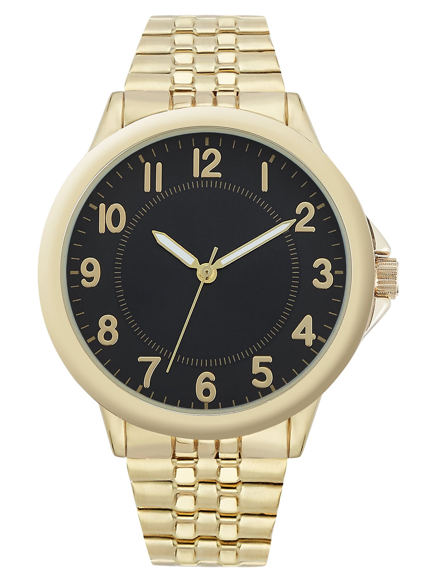George Men's Gold-Tone Expansion Watch