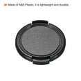 thumbnail image 5 of Uxcell Sides Pinch Front Lens Cover Dust Camera Lens Cap for Lens with 46mm Thread, 2 Pack, 5 of 6