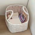 thumbnail image 5 of Floral Fabric Storage Basket Large Laundry Basket Laundry Hamper Decor Supplies (Style 3), 5 of 10