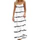 thumbnail image 3 of TaTaai Women's Printed Sleeveless Dress Casual Backless Spaghetti Strap Loose Fit Long Maxi Dress Solid Color Soft Comfortable for Summer Daily Home Wear Gift, 3 of 9