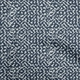 thumbnail image 1 of oneOone Velvet Navy Blue Fabric Block Sewing Material Print Fabric By The Yard 58 Inch Wide-CE, 1 of 1