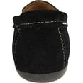 thumbnail image 6 of Masimo Mens Leather Driving Shoes Adult Male Slip on Loafers Black 6, 6 of 7