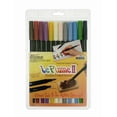 thumbnail image 1 of Set de 12 marcadores de doble punta Marvy Uchida Le Plume II, 1 of 1