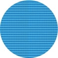thumbnail image 1 of Ahgly Company Indoor Round Patterned Neon Blue Area Rugs, 7' Round, 1 of 6