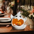 thumbnail image 5 of Halloween Decorations Indoor, Cute Ghosts Candlestick, Halloween Cartoon Ornaments for Girls Women Halloween Birthday Gift Home Table Centerpiece Decor, 5 of 9