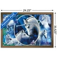 thumbnail image 3 of Lisa Parker - Majestic Unicorns Wall Poster, 14.725" x 22.375", Framed, 3 of 5