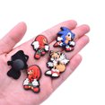 thumbnail image 4 of Adornos para zapatos de Sonic The Hedgehog para adornos de PVC para zapatos, alfileres, pulseras, regalos para fiestas de niñas, niños y adolescentes, 4 of 5