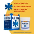 thumbnail image 2 of Blue Star Anti-Itch Medicated Ointment, Hydrocortisone and Steroid-Free, 2 oz, 2 of 8