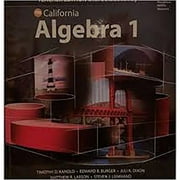Pre-Owned Hmh Algebra 1 California: Student Edition 2015 (Hardcover 9780544386013) by Houghton Mifflin Harcourt (Prepared for publication by)