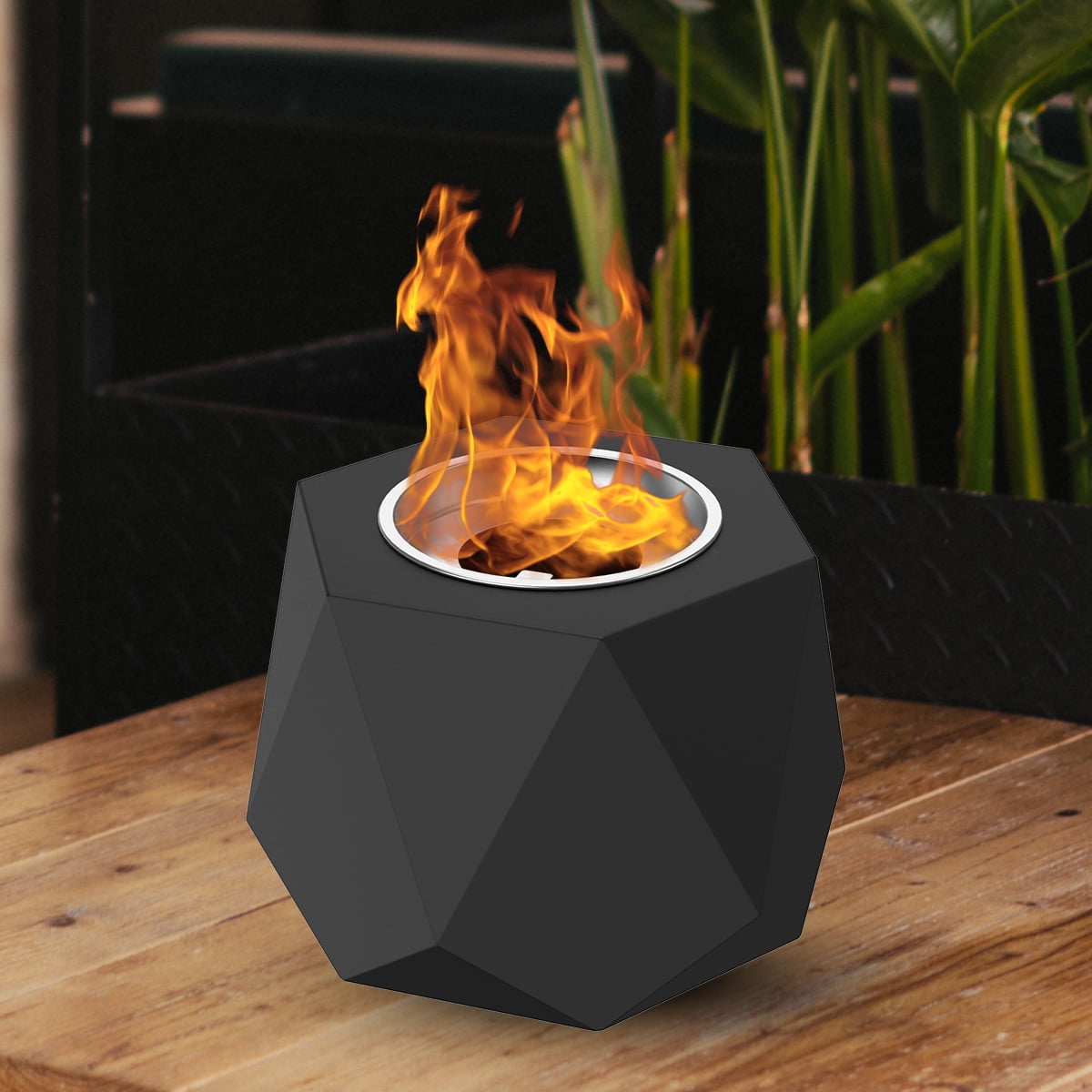 Table Top Fire Pit Mini Bioethanol Fireplace Portable Tabletop Fire Pit