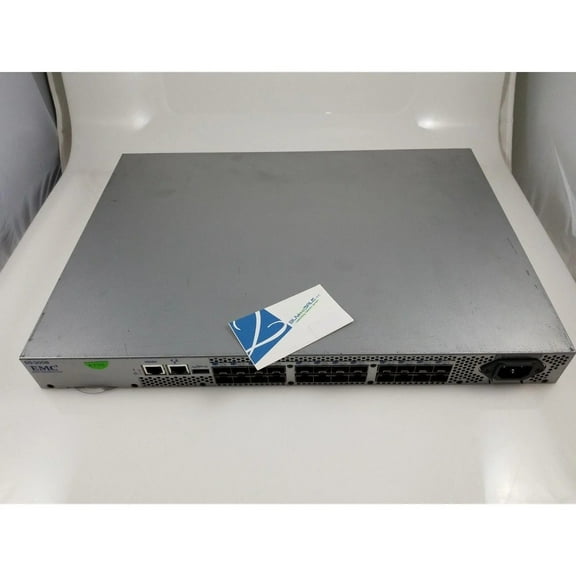 EMC DS-300B 24/24 ACTIVE PORTS BROCADE SILKWORM 300 8GB/S SAN SWITCH CONNECTRIX 12302377919