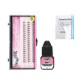thumbnail image 1 of Pestañas 10D Postizas Naturales DIY Juego De Extensión De Con Pegamento Kit Profesional Individuales Con Pinzas, 1 of 4
