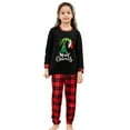 thumbnail image 6 of Usaibhir Family Christmas Pjs Matching Sets Holiday Jammies Sleepwear Christmas Pajamas for Family Mommy Dad and Me Xmas Outfits for 10-11Y, 6 of 8