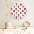 thumbnail image 5 of Zufioo Hand Drawn Strawberry Print Bone China Decorative Plate, Ceramic Dinner Plate with Stand Ceramic Decoration Homewares-10in, 5 of 6