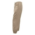 thumbnail image 2 of Akiihool Womens Pants Women's Rain Pants Waterproof Breathable Windproof Lightweight Over Pants Work Rain Outdoor for Hiking (Khaki,S), 2 of 4