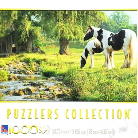 Grazing Near Brook 1000 Piece Puzzle price history on PriceWatchPro