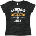 thumbnail image 3 of Inktastic Legends Are Born in July Women's T-Shirt, 3 of 5