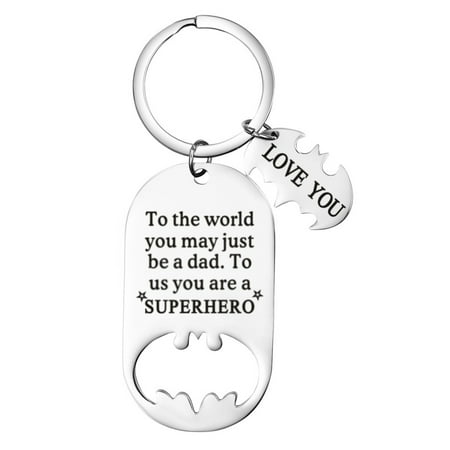 Ever Bottle Opener Keychain for Father Husband Birthday Present