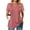05_Pink, variant on Womens Plus Size Summer Tops Casual Collared V Neck Going Out Tees Cute Polo Shirts Purple XL