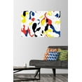 thumbnail image 2 of Abstract - Geometric Painting Wall Poster with Pushpins, 22.375" x 34", 2 of 3
