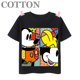 thumbnail image 3 of Camisetas de algodón con estampado de manga corta para niños y niñas, con estampado de dibujos animados de Mickey Mouse de Disney y Anime, de verano, 3 of 5