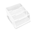 thumbnail image 1 of Plastic 3-layer Design Clear Name Business ID Card Stand Holder Case Box, 1 of 5