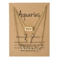 thumbnail image 1 of Fiudx Conjunto de Tres Collares con La Letra "Doce" En Inglés Antiguo., 1 of 2