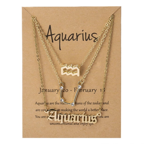 Collar para mujer, joyería para mujer, conjunto de 3 piezas de joyería para mujer, collar con la letra "doce" en inglés antiguo.
