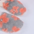 thumbnail image 5 of JUSLIO Womens Slippers Closed Toe Slide Fuzzy Plush Flat Sole Non Slip Indoor House Slippers, 5 of 7