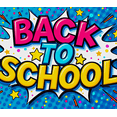 thumbnail image 3 of Yatrandify Vibrant Comic Style Back to School Banner Background Decoration Backdrop Party Supplies for Classroom Decorations Photo Booth Props School Events Welcome Parties, 3 of 7